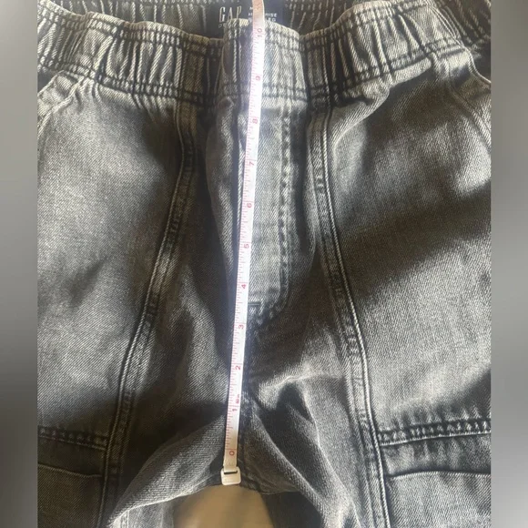 GAP Women's Black Washed Wide Leg Jeans Medium NWOT - Picture 10 of 11